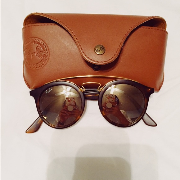 Ray-Ban Accessories - Ray Ban round double bridge sunglasses